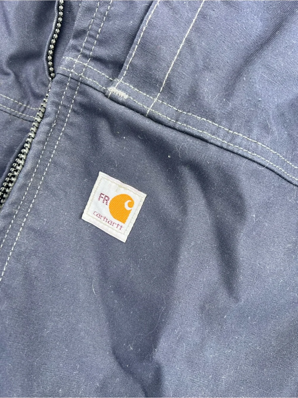 Carhartt FR Jacket Mens 2XL Dark Navy CAT 2 Full Swing Workwear 102179
